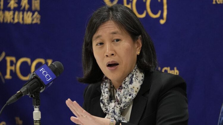 Trade envoy Katherine Tai says U.S. not seeking to ‘decouple’ from China