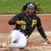 Pirates SS Oneil Cruz injured in home-plate collision