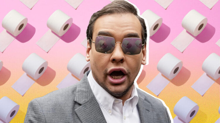 George Santos claims without evidence that Democrats are ‘trying to ban toilet paper’
