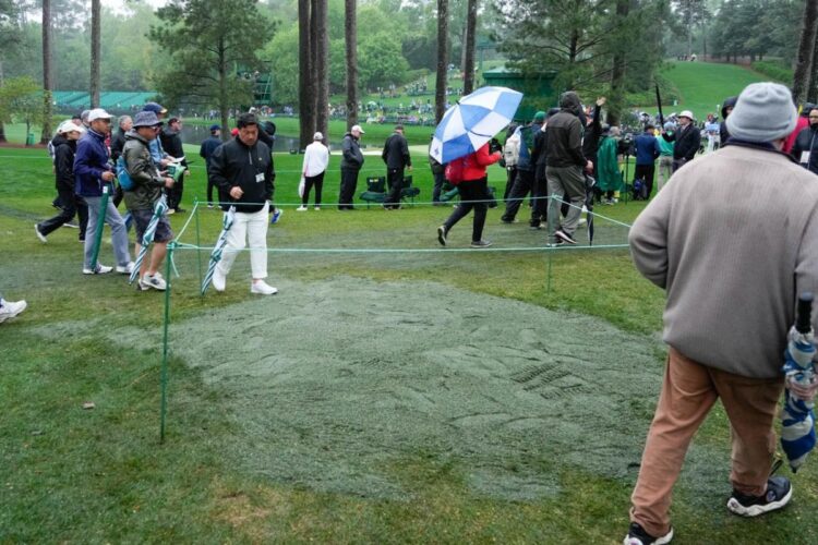 Here is what Augusta National did to the area at No. 17 where three trees fell during Masters