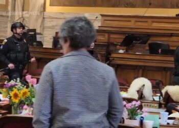 Montana transgender lawmaker silenced again