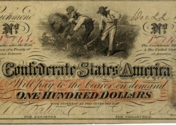 What happened to Confederate money after the Civil War?
