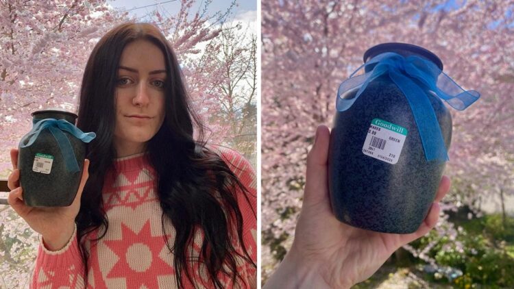 Washington woman makes ‘shocking’ discovery after purchasing $3.99 urn at Goodwill