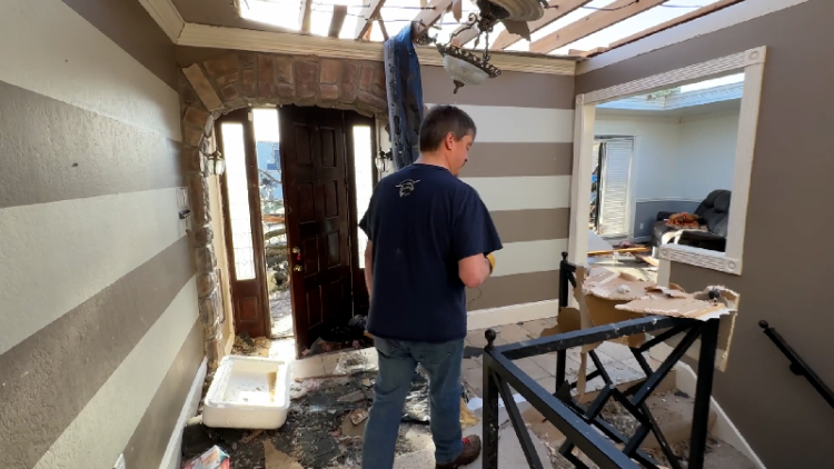 Tornado survivor: 'I took it seriously for the first time'