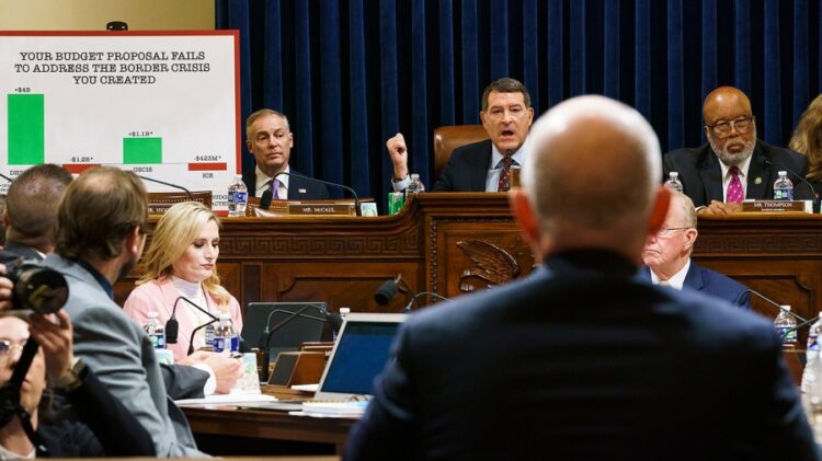 Marjorie Taylor Greene silenced in committee after accusing Mayorkas of lying