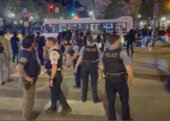 ‘Teen Takeover’ terrorizes Chicago as hundreds of teenagers destroy property, attack tourists