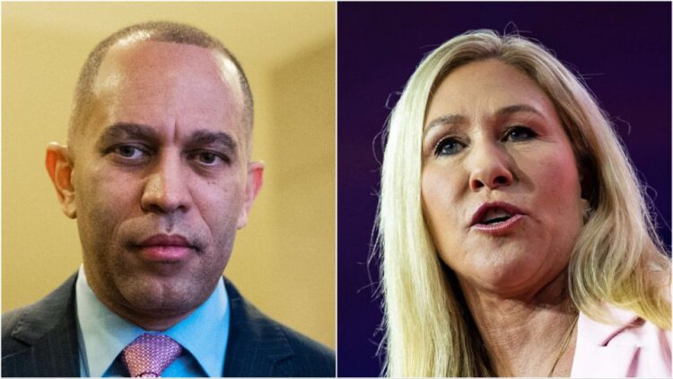 Hakeem Jeffries Tears Into ‘Totally Out Of Control’ Marjorie Taylor Greene