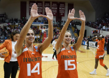 Cavinder twins say they’re leaving Miami after 1 season