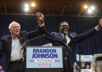 Brandon Johnson could be a national progressive star. He just has to win Chicago’s mayoral race first.
