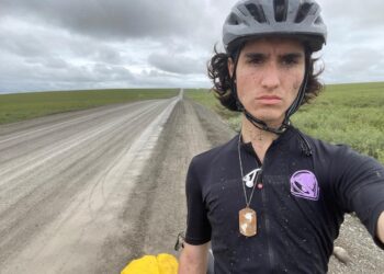 A 17-year-old from Los Angeles says he spent 17 months cycling 20,000 miles from Alaska to Argentina. He got robbed in Mexico, spent a month in hospital in Colombia, but wants to get back on the road again.