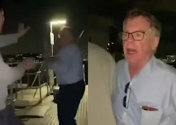 Australian man’s racist attack on group of Asians fishing caught on camera