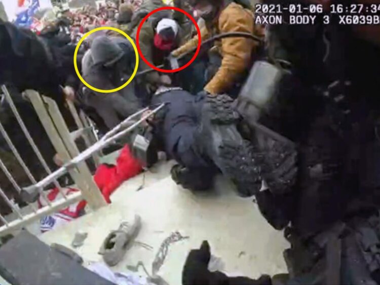 A man who modeled for the cover of a military romance novel in which a woman lusts for her ‘manwhore’ Navy SEAL stepbrother was sentenced to 3 years in prison for assaulting a Capitol police officer on Jan. 6