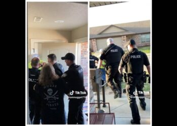 Teen’s ear piercing gets his dad arrested at their Arkansas home, video shows