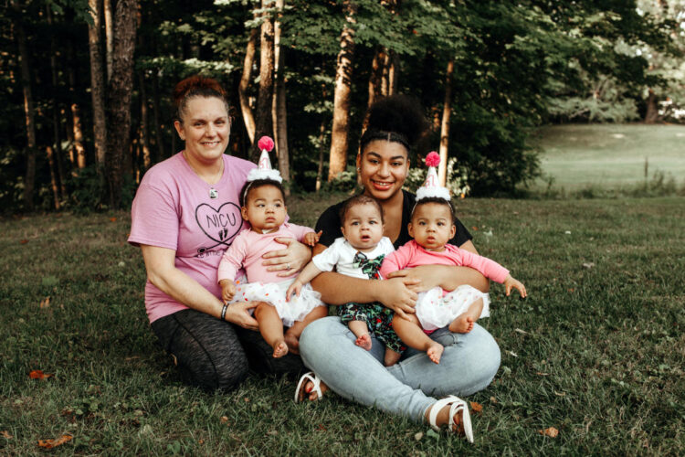 Teen mom with triplets was all on her own. Then her NICU nurse adopted her