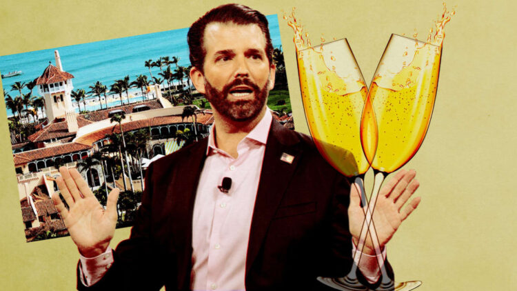 Urine-Drinking Anti-Vaxxer Is Denied His Dinner With Donald Trump Jr. and Dad at Mar-a-Lago