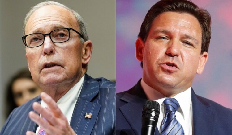 Larry Kudlow Warns DeSantis Is ‘Close to Making a Fool of Himself’ over Disney Feud