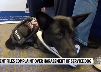 Student files federal complaint over harassment of service dog at Michigan school