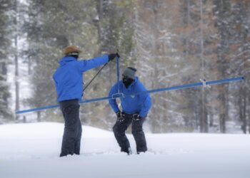 Late-season storm brings more snow to the Sierra Nevada
