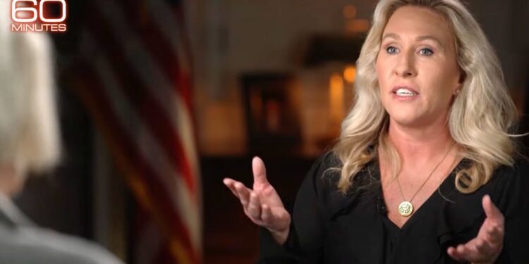 Marjorie Taylor Greene Caught Lying in ’60 Minutes’ Interview