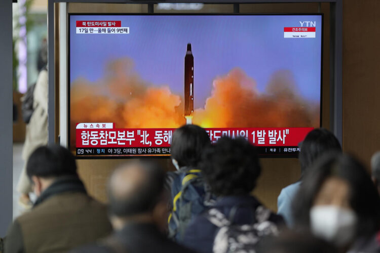 N. Korea fires missile that may have been new type of weapon