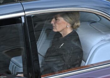 A woman has died after being hit by a royal motorcade that was escorting King Charles’ sister-in-law