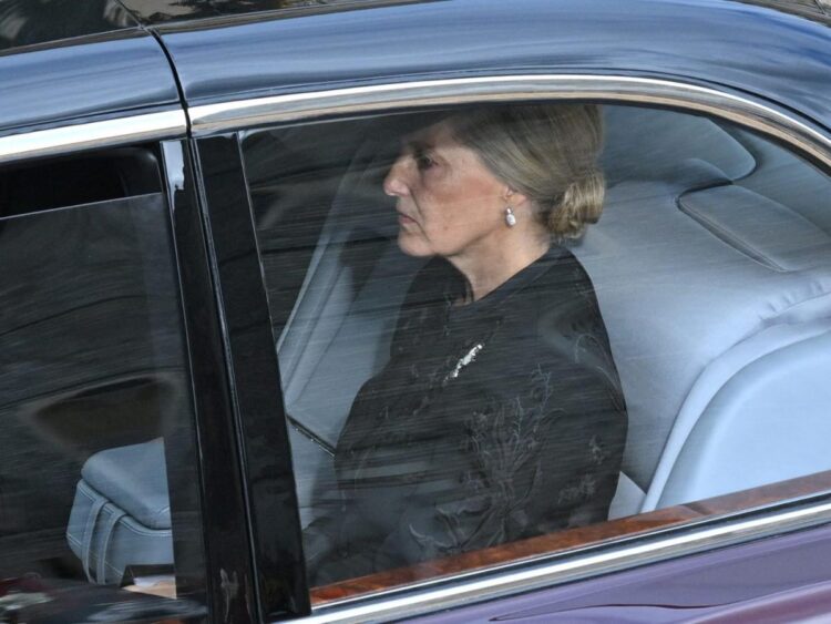 A woman has died after being hit by a royal motorcade that was escorting King Charles’ sister-in-law