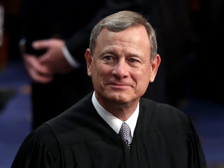 Chief Justice John Roberts complained about judges being heckled at law schools and said the court doesn’t need Congress to patrol its ethics