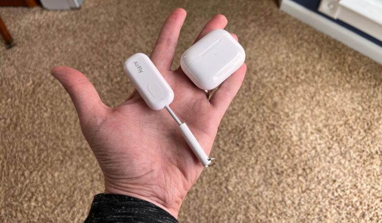 Use your AirPods on an airplane