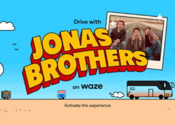 Waze launches new driving experience with the Jonas Brothers