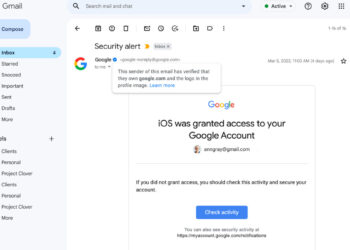 Gmail pulls a Twitter, adds blue checkmarks to verified accounts