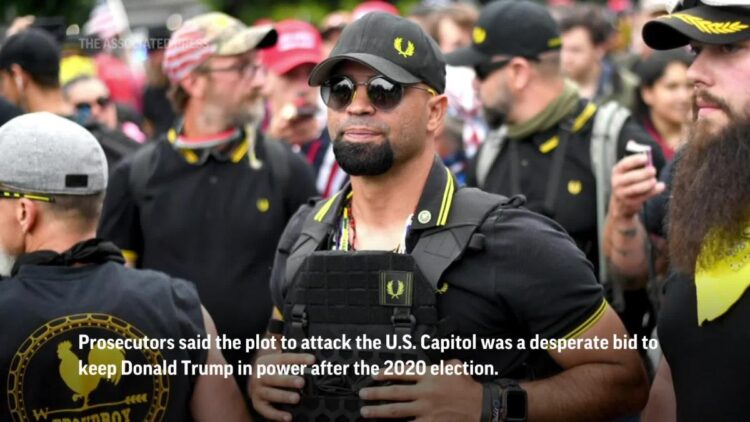 Ex-Proud Boys' leader Tarrio guilty of Jan. 6 seditious conspiracy