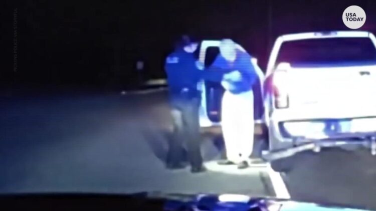 Elderly man gives police officer dance lesson during traffic stop in South Carolina