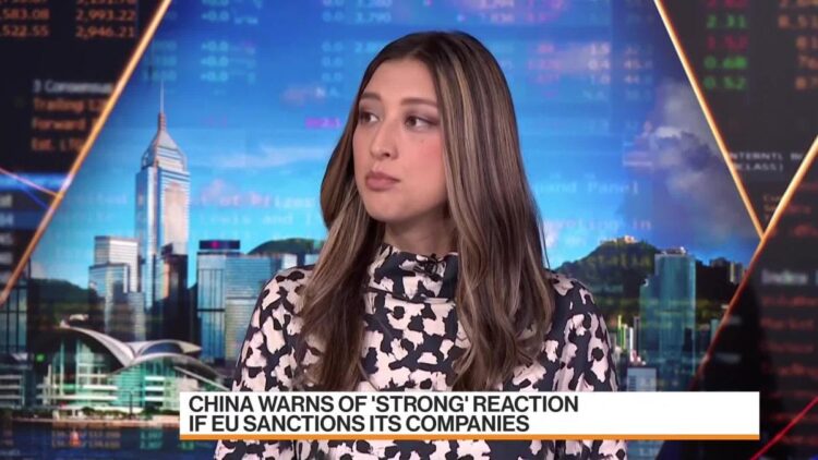 China Warns of ‘Strong’ Reaction If EU Sanctions Its Companies