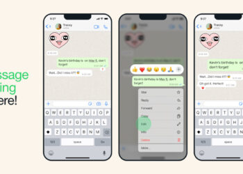 WhatsApp finally rolls out the ability to edit messages