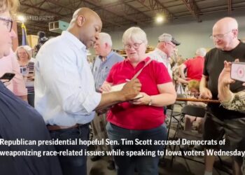 Sen. Tim Scott: Left weaponizing race 'for power'