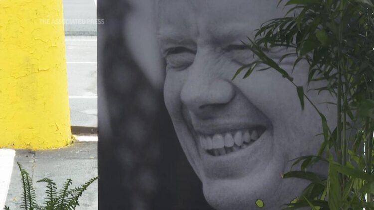 Georgia community holds tribute to Jimmy Carter