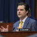 Another woman threw a drink at US Rep. Matt Gaetz in Florida