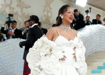 ‘Thank God you guys waited’ after she arrives an hour and a half late to Met Gala