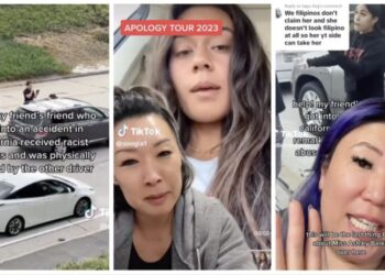 TikTok reacts to news that racist woman who attacked Asian family during road rage incident in California is actually part Asian herself