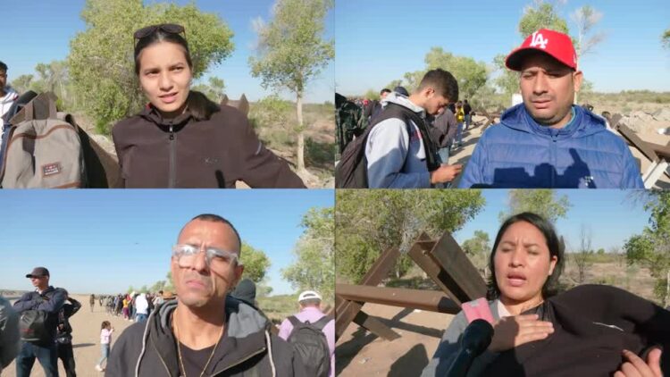 Migrants on what they’ll do if turned away from US