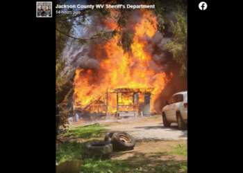 7-year-old set massive fire as parents slept, West Virginia cops say. Child charged