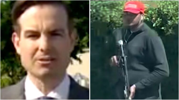 Reporter Slammed For ‘Both Sides’ Tweet On Man Who Carries AR-15 At School Bus Stop