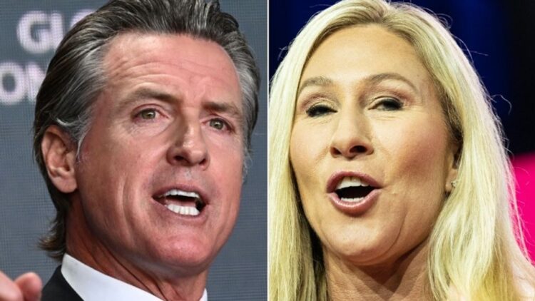 Gavin Newsom Uses Marjorie Taylor Greene’s Theories Against Her In Wicked Burn