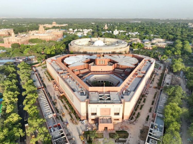 Modi inaugurates new parliament building as part of New Delhi’s makeover