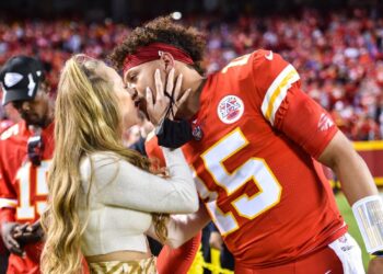 Patrick and Brittany Mahomes walk the Met Gala red carpet on fashion’s biggest night