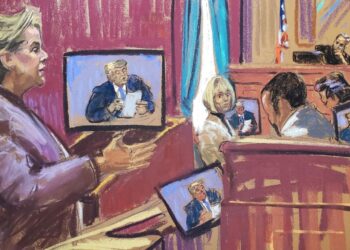 Trump is ‘nonstop’ liar who destroyed E Jean Carroll’s reputation, jury hears