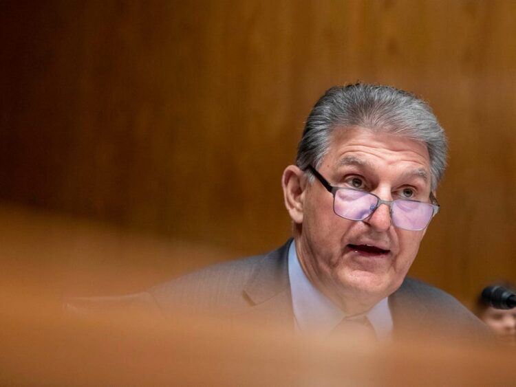 Democratic Sen. Joe Manchin says he will vote with Republicans to overturn Biden’s student-debt relief plans, saying it ‘forces hard-working taxpayers who already paid off their loans’ to ‘shoulder the cost’