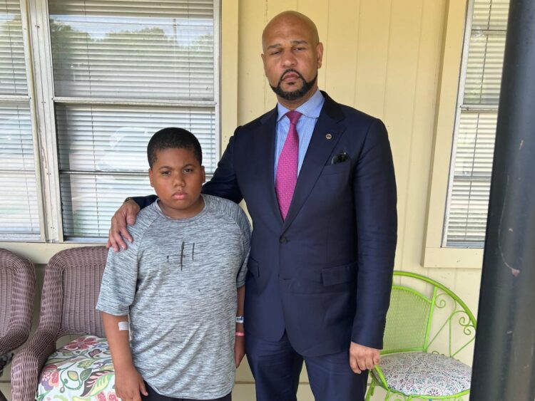 The 11-year-old Mississippi boy who was shot by police after calling 911 has been telling his mom ‘it’s the cop’s fault — it’s not your fault,’ lawyer says