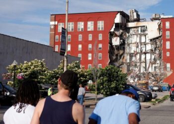 Apartment Building Partially Collapses in Iowa, Several Rescued