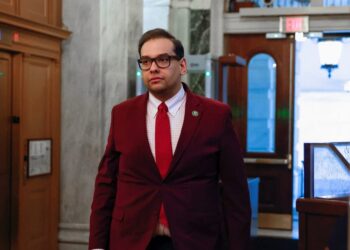 Watch Dem Lawmaker Heckle George Santos After Expulsion Vote